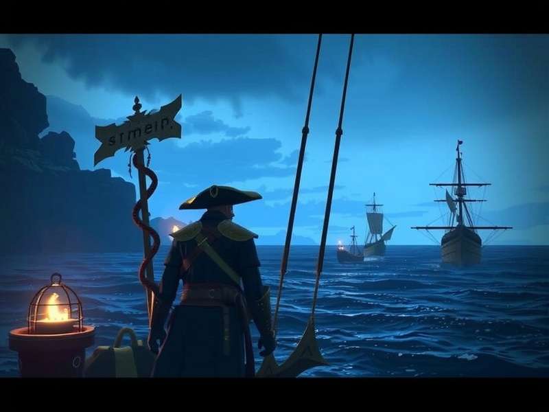 Mysterious ancient fortress on a cliff overlooking the Sea of Thieves, home to the Eternal Guard