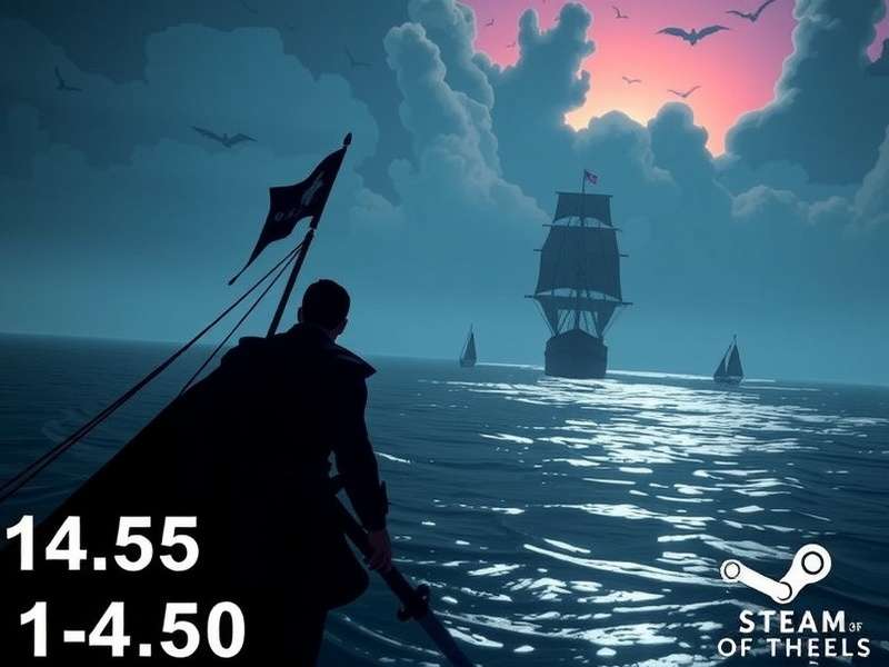 Sea of Thieves Steam Charts showing player count trends over time