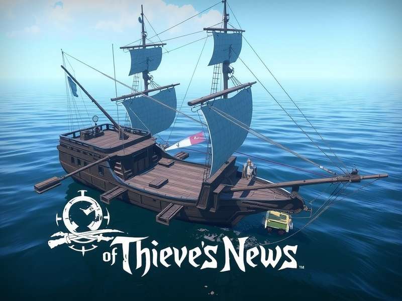 An intricate pirate map showing Sea of Thieves regions and trade routes