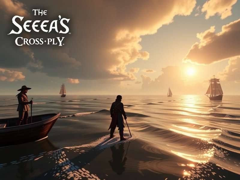 PS4 and PC players battling in Sea of Thieves
