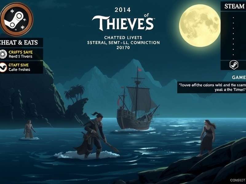 Sea of Thieves Steam charts graph showing player trends