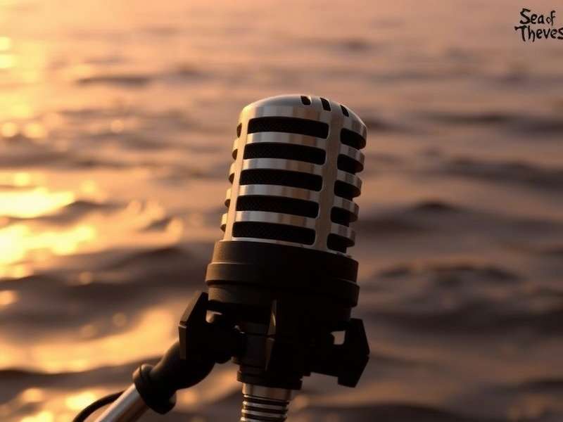 Sea of Thieves crew communicating with microphones on a ship