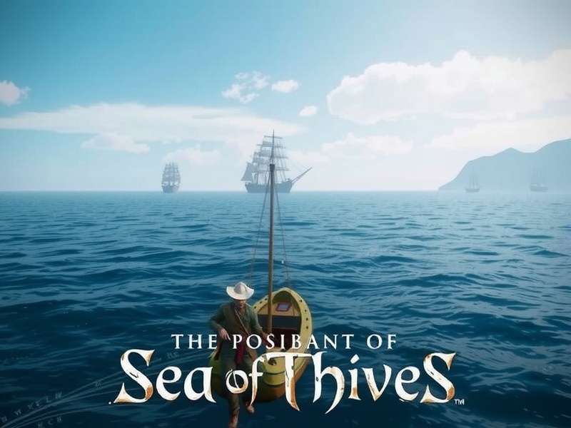 Sea of Thieves crossplay gameplay between PC and PS5 players