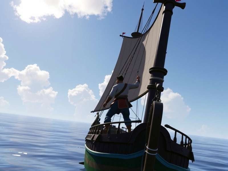 Composite image showing Sea of Thieves trailer evolution from 2015 to 2024