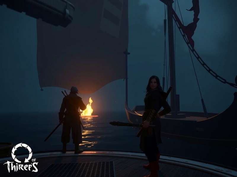 A diverse crew of pirates from Xbox, PC, and PS5 sailing together in Sea of Thieves
