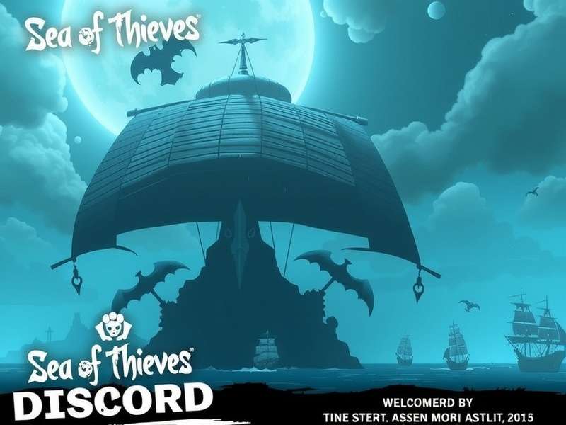 Sea of Thieves Discord community screenshot showing active channels