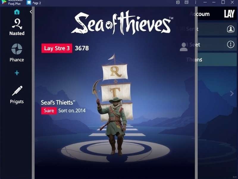 Infographic showing Sea of Thieves cross-play between PS5, Xbox, and PC
