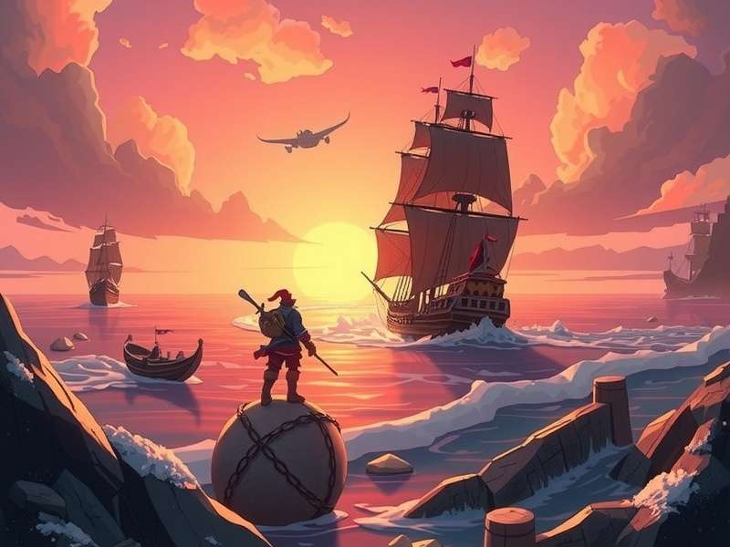 Sea of Thieves crossplay gameplay showing players on different platforms