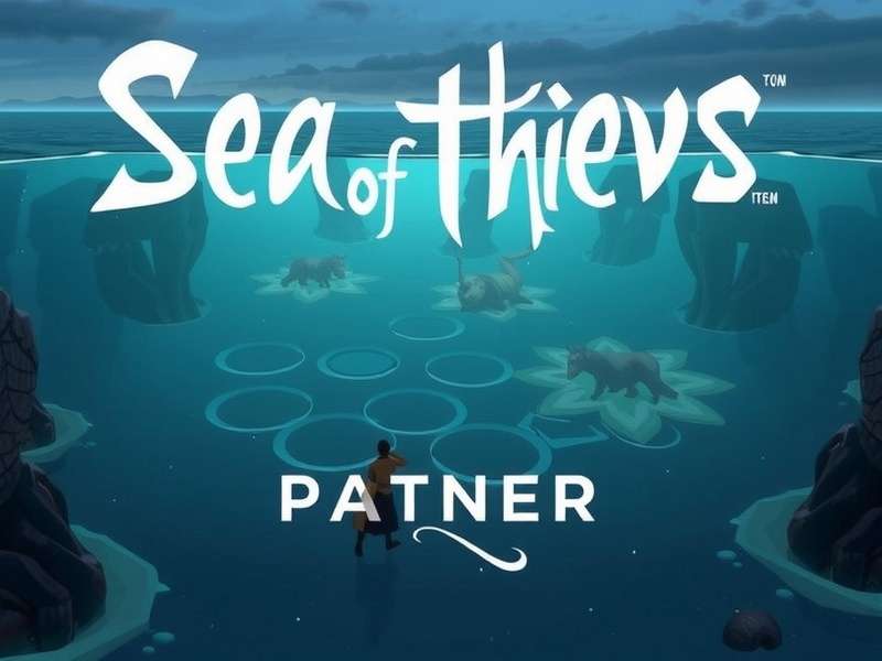 Sea of Thieves Partner Programme visual guide showing creators and in-game rewards