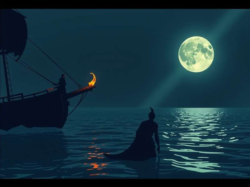 The glowing Orb of Secrets resting on an ancient altar in Sea of Thieves