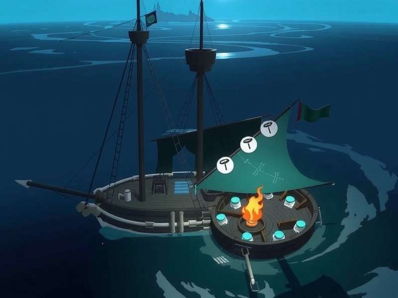 Sternbilder R Tsel constellation map puzzle in Sea of Thieves