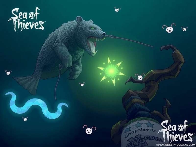 Ghostbear Bug visual glitch in Sea of Thieves showing character model distortion