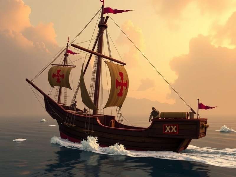 A shadowy meeting in a Smugglers League hideout, with pirates exchanging contraband