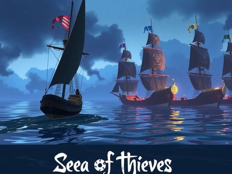 Sea of Thieves Steam community crews gathering at an outpost tavern, raising tankards together