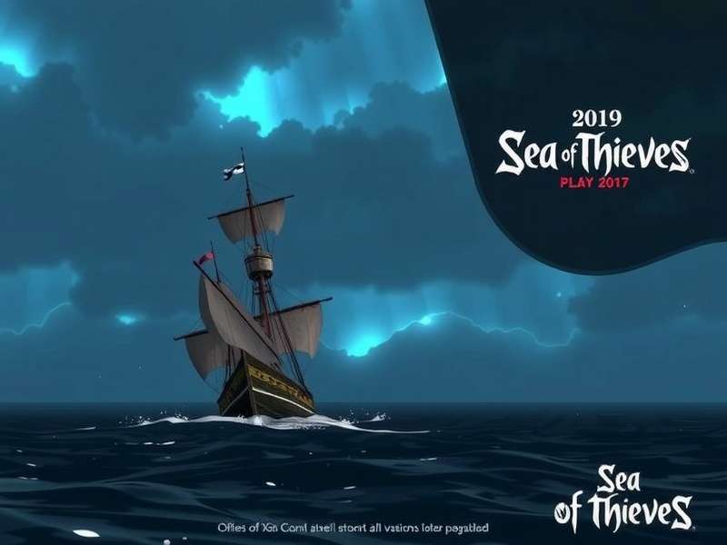 Sea of Thieves Xbox player count chart showing concurrent players over 24 hours in the UK region