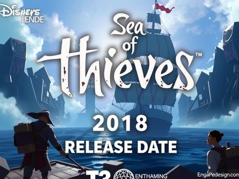 Sea of Thieves release date history and 2025 roadmap illustrated banner