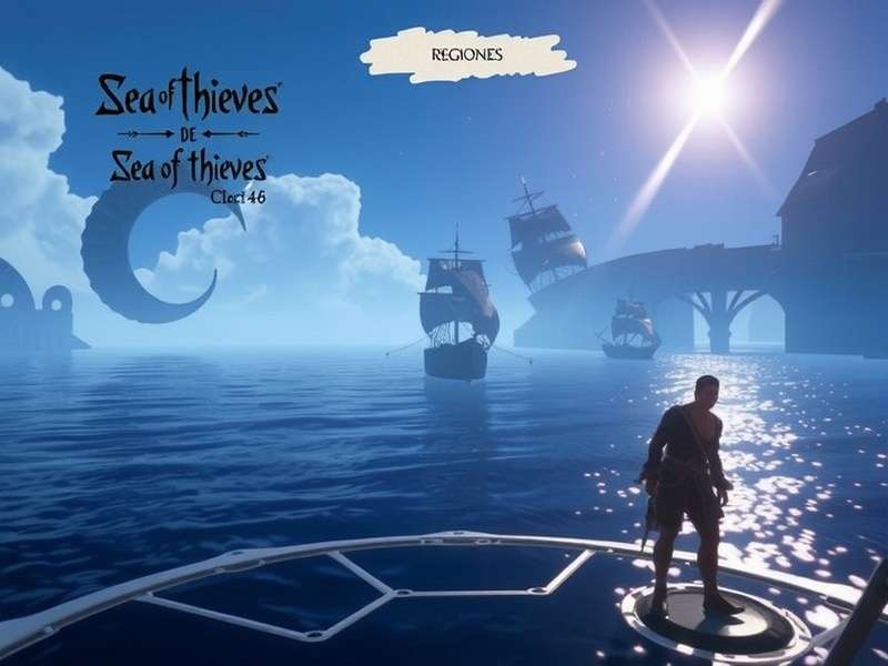 Map of all Regiones De Sea Of Thieves showing The Ancient Isles, Shores of Plenty, The Wilds, and Devil's Roar