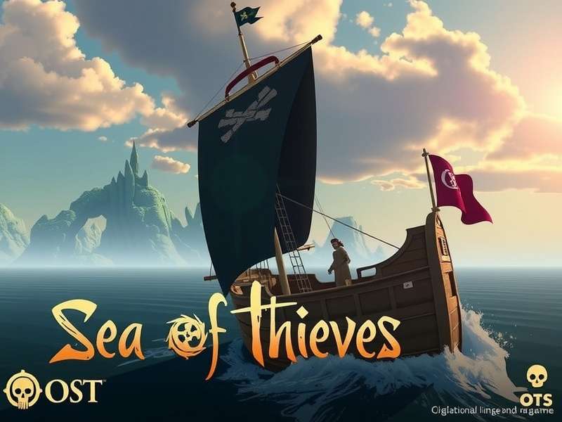 Sea of Thieves OST – a visual representation of the game's iconic soundtrack and pirate adventure music