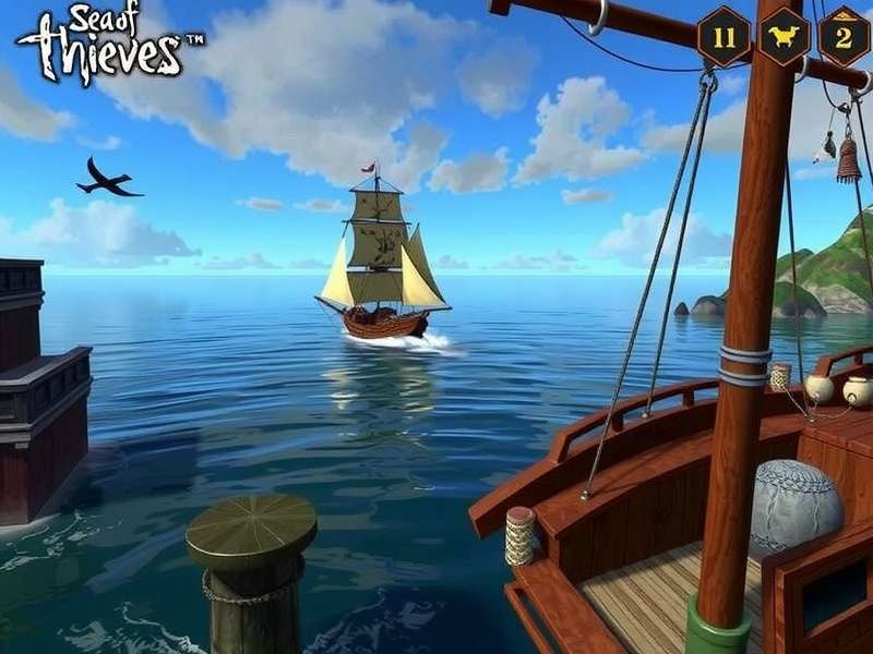 Sea Of Thieves crossplay gameplay across Xbox and PC platforms