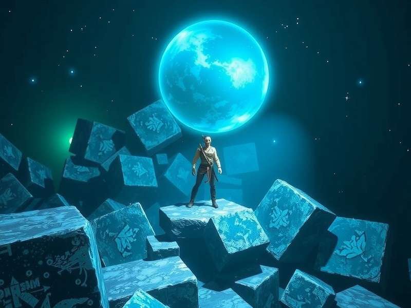Sea Of Thieves The Orb — legendary artefact rising from the sea, surrounded by golden light