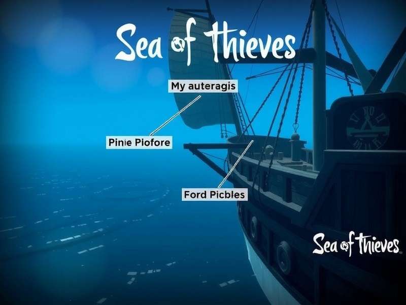 Smugglers League Sea of Thieves — map and compass illustration showing the route to Smugglers Bay