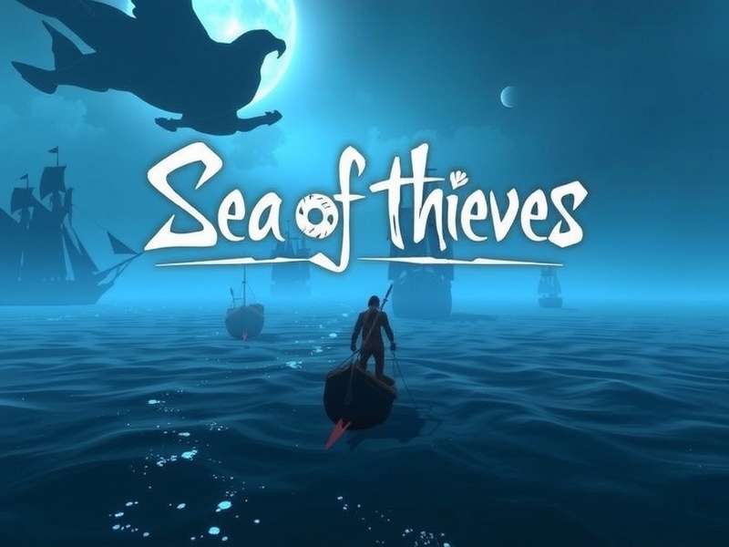 Sea of Thieves crossplay banner showing Xbox, PC and Steam platforms united on the seas