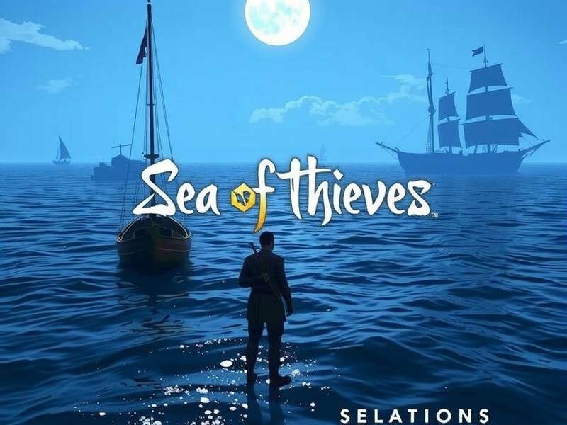 A crew of Sea of Thieves players from both PC and PS5 celebrating a victory together in game